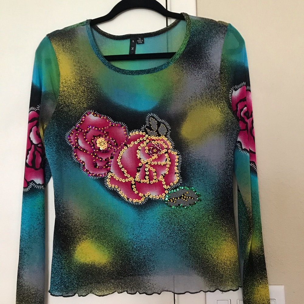 AZI long sleeve top.